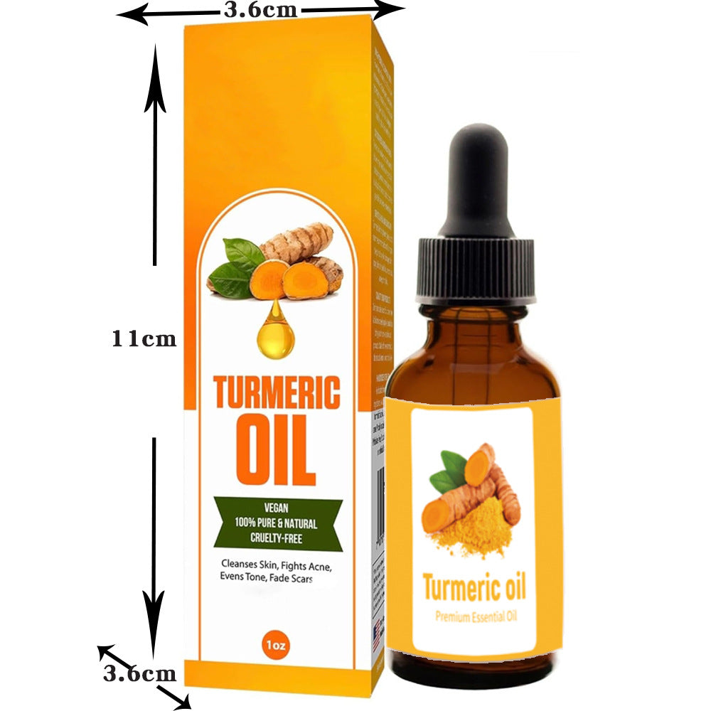 Turmeric Oil 30ml - For The Face Turmeric Serum For Dark Spots Corrector Serum For Face & Body, Anti Aging Facial Serum For Women Men, Reduces Hyperpigmentat